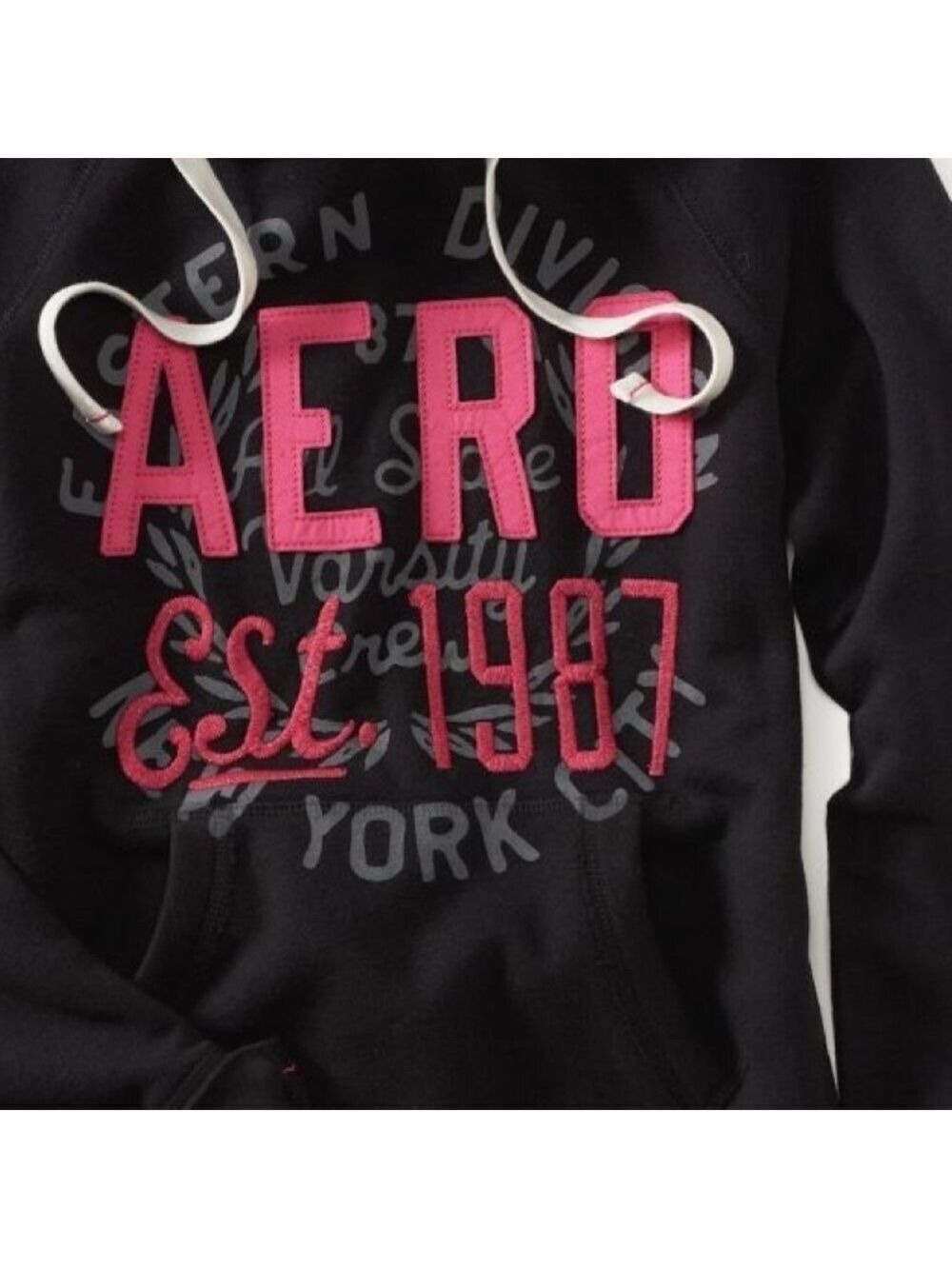 Aeropostale Girls/ Womens Aero EST
1987 Popover Hoodie Sweatshirt US XL